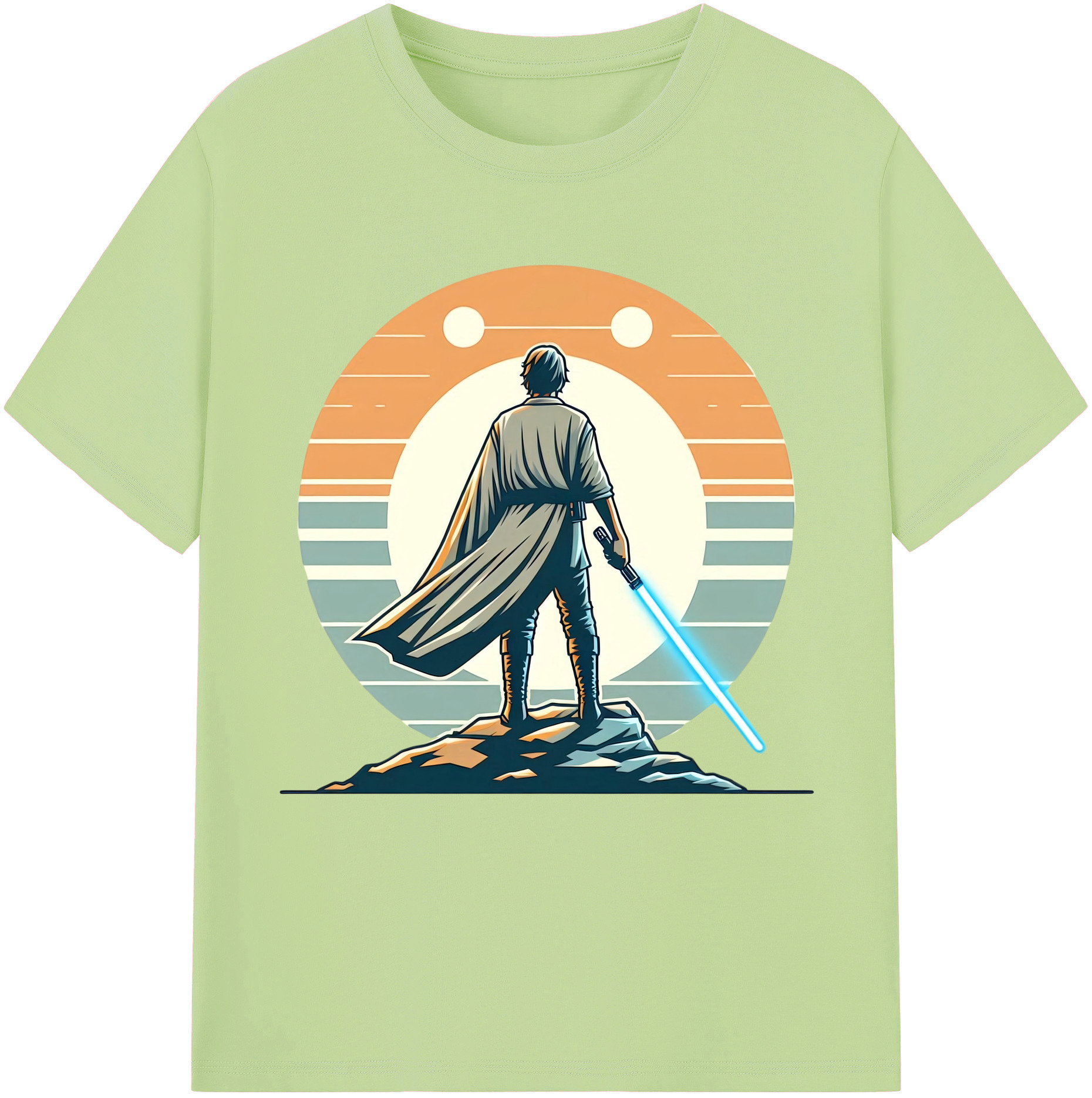 （画像用） スター・ウォーズ Star Wars 綿100％半袖Tシャツ（フロントプリント）